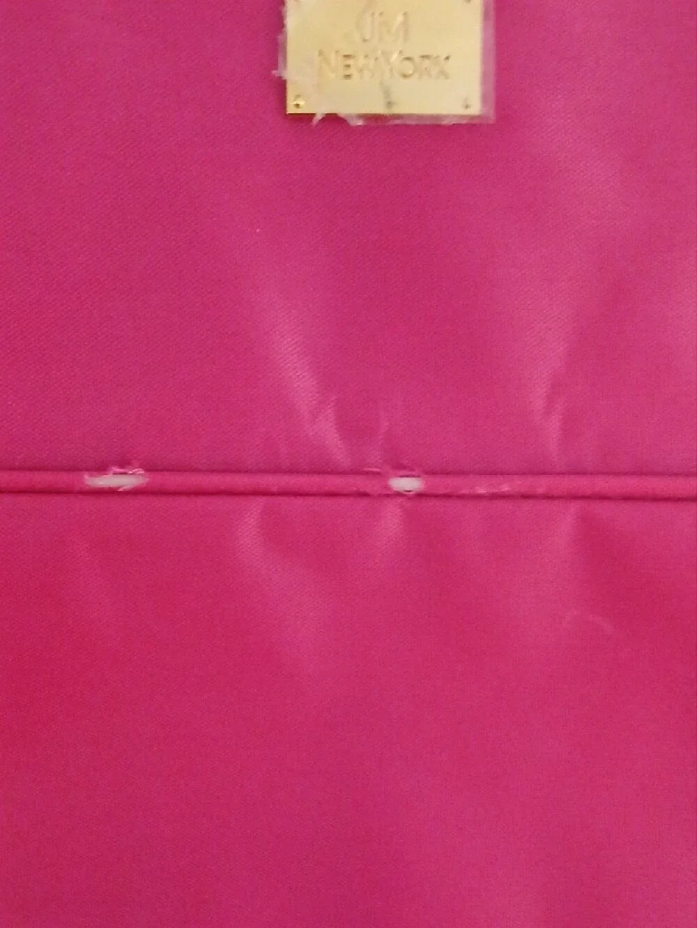 Hanging Pink Clear-Pocket Organizer